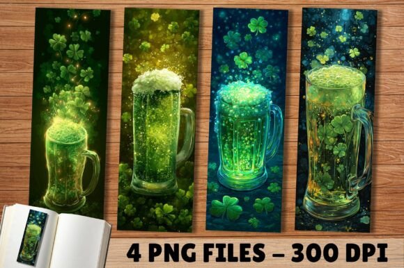 Anniversary Green Lucky Beer Bookmark: A Thoughtful, Versatile Digital Resource for Book Lovers and Creators