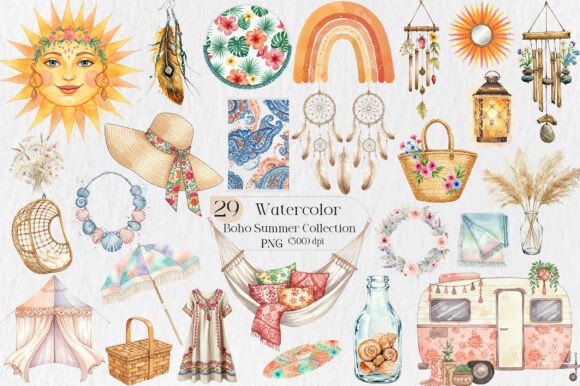Boho Summer Collection: Your Creative Spark for Real-Life Projects
