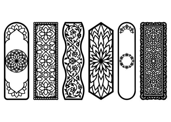 Decorative Bookmark Variety EPS Bundle