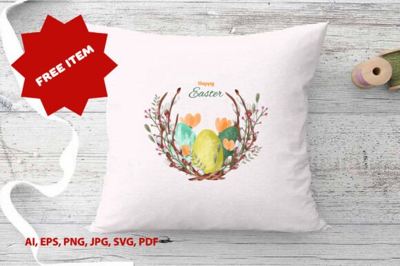 Easter Willow Branch Clipart