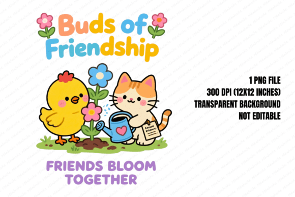 Friendship Bloom Buddies PNG