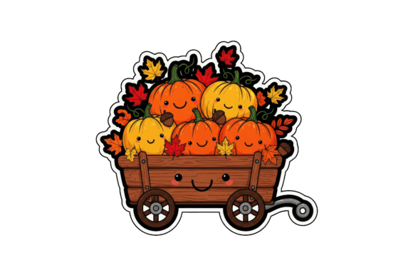 Halloween Food Bundle Kids Sticker
