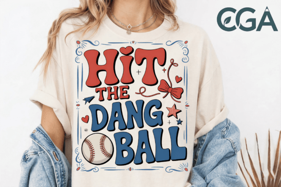 Hit the Dang Ball PNG: A Practical Look at This Trend-Forward Baseball Design
