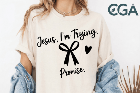 Jesus Im Trying Promise PNG