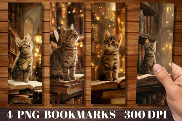 Kitten Cat Library Book Lover Bookmark: A Thoughtful, Versatile Digital Tool for Readers and Creators
