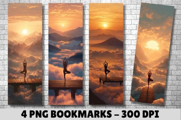 Mountain Sunrise Yoga Silhouette Bookmark: A Strategic Creative Asset for Modern Creators