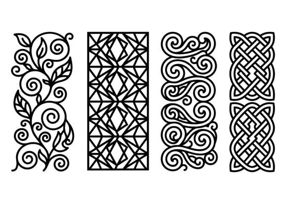 Ornamental Mix Pattern EPS Bundle