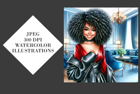 Teen Girl Illustrations for Creative Projects