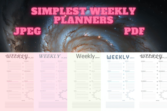 Why the Best Simplest Weekly Planner Freebie 52 Is a Quiet Game-Changer for Busy Lives